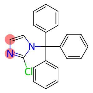 2-chloro-1-trityl-1H-imidazole