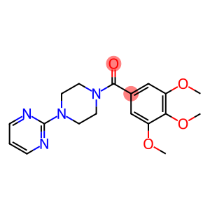 Methanone, [4-(2-pyrimidinyl)-1-piperazinyl](3,4,5-trimethoxyphenyl)-