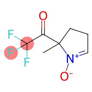 Ethanone, 1-(3,4-dihydro-2-methyl-1-oxido-2H-pyrrol-2-yl)-2,2,2-trifluoro-