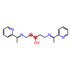 3-Pentanol, 1,5-bis[[1-(2-pyridinyl)ethylidene]amino]-