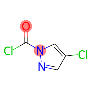 1H-Pyrazole-1-carbonyl chloride, 4-chloro- (9CI)