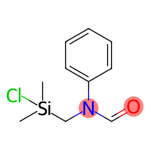 Formamide, N-[(chlorodimethylsilyl)methyl]-N-phenyl-