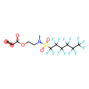 [METHYL[(TRIDECAFLUOROHEXYL)SULPHONYL]AMINO]ETHYL ACRYLATE