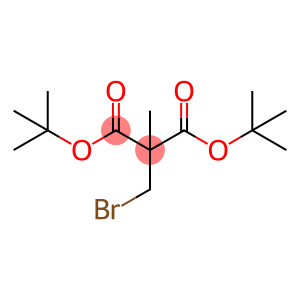 Bromomethyl(methyl)malonic acid bis(1,1-dimethylethyl) ester