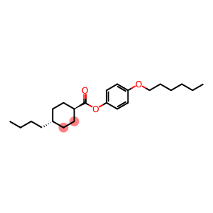 4Β-BUTYL-1Α-CYCLOHEXANECARBOXYLIC ACID P-HEXYLOXYPHENYL ESTER