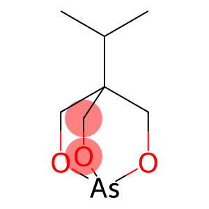 2,6,7-Trioxa-1-arsabicyclo[2.2.2]octane, 4-(1-methylethyl)-