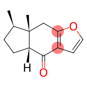 4H-Indeno[5,6-b]furan-4-one, 4a,5,6,7,7a,8-hexahydro-7,7a-dimethyl-, (4aR,7R,7aS)-