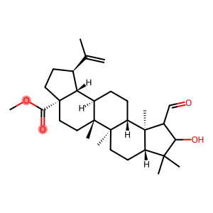 A(1)-Norlup-20(29)-en-28-oic acid, 2-formyl-3-hydroxy-, methyl ester (9CI)