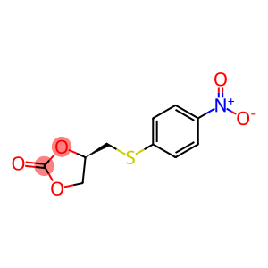 1,3-Dioxolan-2-one, 4-[[(4-nitrophenyl)thio]methyl]-, (4R)-