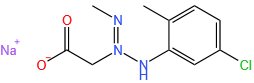[3-(5-Chloro-2-methylphenyl)-1-methyl-2-triazeno]acetic acid sodium salt