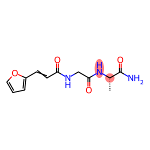 L-Alaninamide, N-[3-(2-furanyl)-1-oxo-2-propenyl]glycyl- (9CI)