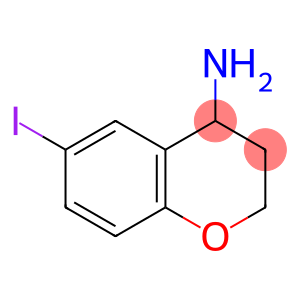 2H-1-Benzopyran-4-amine, 3,4-dihydro-6-iodo-