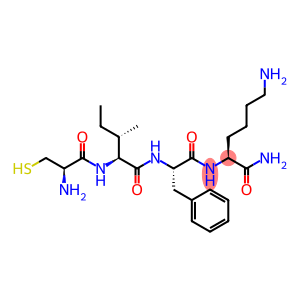 L-Lysinamide, L-cysteinyl-L-isoleucyl-L-phenylalanyl- (9CI)