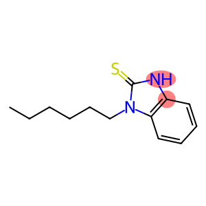 2H-Benzimidazole-2-thione, 1-hexyl-1,3-dihydro-