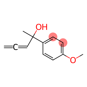 Benzenemethanol, 4-methoxy-alpha-methyl-alpha-1,2-propadienyl- (9CI)