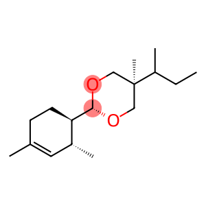 1,3-Dioxane, 2-[(1R,2R)-2,4-dimethyl-3-cyclohexen-1-yl]-5-methyl-5-(1-methylpropyl)-, trans-