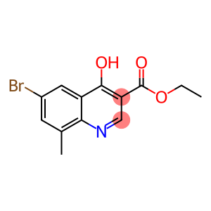 Ethyl 6-bromo-4-hydroxy-8-methylquinoline-3-carboxylate