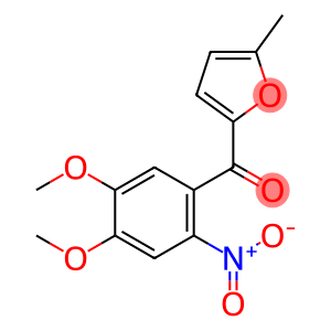 (4,5-DIMETHOXY-2-NITRO-PHENYL)-(5-METHYL-FURAN-2-YL)-METHANONE