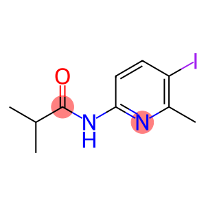 N-(5-iodo-6-methyl-2-pyridinyl)-2-methylpropanamide