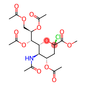 METHYL 5-ACETAMIDO-4,7,8,9-TETRA-O-ACETYL-2-CHLORO-2,3,5-TRIDEOXY-BETA-D-GLYCERO-D-GALACTO-2-NONULOPYRANOSYLONATE