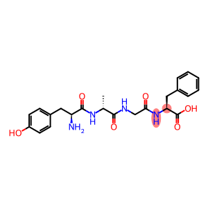 tyrosyl-alanyl-glycyl-phenylalanine