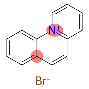 pyrido(1,2-a)quinolinylium, bromide