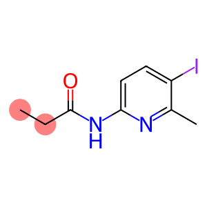 N-(5-iodo-6-methyl-2-pyridinyl)propanamide