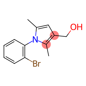 1-(2-BROMOPHENYL)-2,5-DIMETHYL-1H-PYRROLE-3-METHANOL