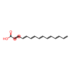 (2E,4E,6E,8E,10E,12E)-pentadeca-2,4,6,8,10,12,14-heptaenoic acid