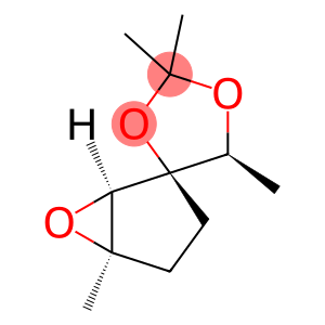 Spiro[1,3-dioxolane-4,2-[6]oxabicyclo[3.1.0]hexane], 2,2,5,5-tetramethyl-, (1R,2R,5S,5R)- (9CI)