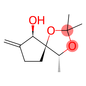 1,3-Dioxaspiro[4.4]nonan-6-ol,2,2,4-trimethyl-7-methylene-,(4R,5S,6R)-(9CI)