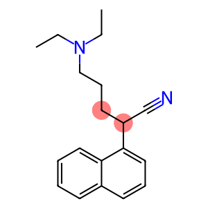 α-[3-(Diethylamino)propyl]-1-naphthaleneacetonitrile