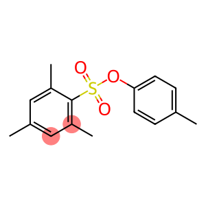 Benzenesulfonic acid, 2,4,6-trimethyl-, 4-methylphenyl ester