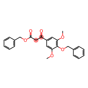 benzyl 3-[4-(benzyloxy)-3,5-dimethoxyphenyl]-3-oxopropionate