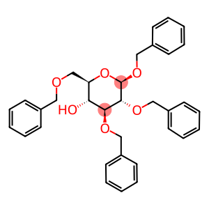 β-D-Glucopyranoside, phenylmethyl 2,3,6-tris-O-(phenylmethyl)-