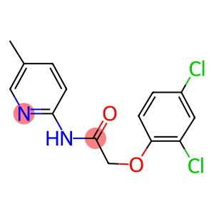 2-(2,4-dichlorophenoxy)-N-(5-methyl-2-pyridinyl)acetamide