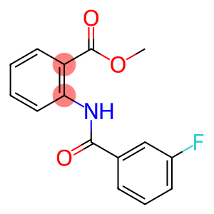 methyl 2-{[(3-fluorophenyl)carbonyl]amino}benzoate