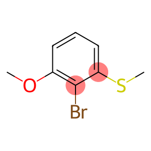 2-Bromo-1-methoxy-3-(methylsulfanyl)benzene