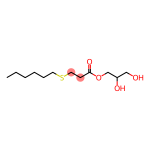 2,3-dihydroxypropyl 3-(hexylthio)propionate