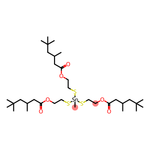 Tris(3,5,5-trimethylhexanoic acid)(methylstannylidyne)tris(thio-2,1-ethanediyl) ester