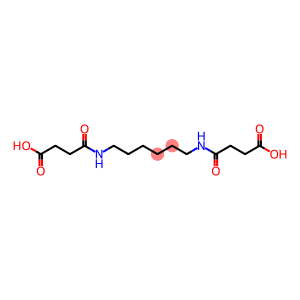 4-({6-[(3-carboxypropanoyl)amino]hexyl}amino)-4-oxobutanoic acid