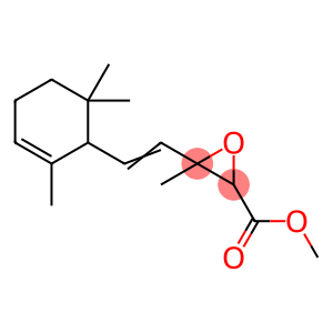 3-甲基-3-[2-(2,6,6-三甲基-2-环己烯-1-基)乙烯基]环氧乙烷甲酸甲酯