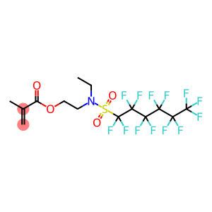 2-[ethyl[(tridecafluorohexyl)sulphonyl]amino]ethyl methacrylate