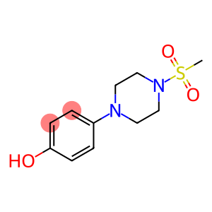 4-(4-(Methylsulfonyl)piperazin-1-yl)phenol