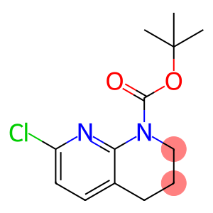 tert-butyl 7-chloro-1,2,3,4-tetrahydro-1,8-naphthyridine-1-carboxylate
