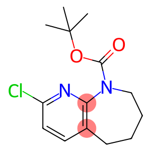 9H-Pyrido[2,3-b]azepine-9-carboxylic acid, 2-chloro-5,6,7,8-tetrahydro-, 1,1-dimethylethyl ester