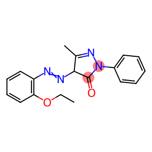 4-[(2-ethoxyphenyl)azo]-2,4-dihydro-5-methyl-2-phenyl-3H-pyrazol-3-one