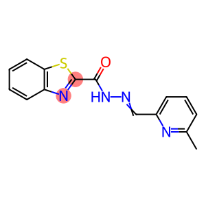 2-Benzothiazolecarboxylic acid, 2-[(6-methyl-2-pyridinyl)methylene]hydrazide