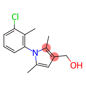 1-(3-CHLORO-2-METHYLPHENYL)-2,5-DIMETHYL-1H-PYRROLE-3-METHANOL