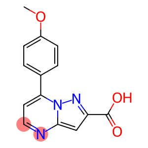 7-(4-甲氧基-苯基)-吡唑[1,5-A]嘧啶-2-羧酸